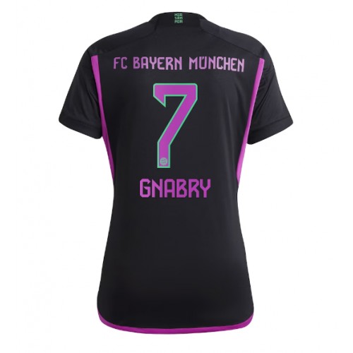 Dámy Fotbalový dres Bayern Munich Serge Gnabry #7 2023-24 Venkovní Krátký Rukáv